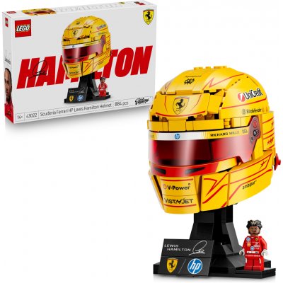 LEGO® Editions 43022 Helma Lewis Hamilton ze Scuderia Ferrari HP – Zboží Živě