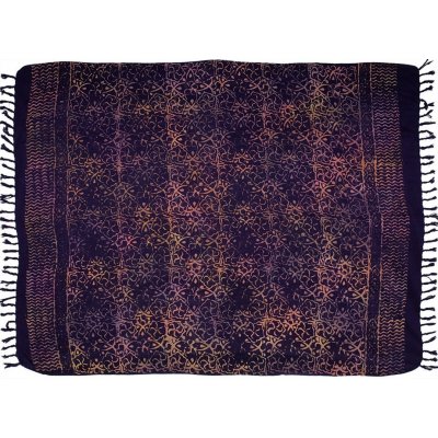 Sarong BO Batik Lotos fialová – Zboží Mobilmania