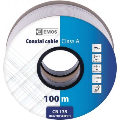 Emos S5382 Koaxiální kabel CB135 – Hledejceny.cz