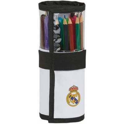 Popron.cz Pouzdro Real Madrid C.F. 20/21 Černý Bílý 27 Kusy 7 x 20 x 7 cm – Zboží Mobilmania