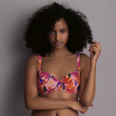 RosaFaia 8768-1 Style Luna Top Bikini horní díl 516 neonovů cervená – Zboží Mobilmania