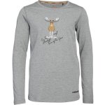 Head KRUMEL Dětské triko s dlouhým rukávem šedá – Zboží Mobilmania