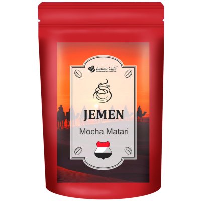 Latino Café ® Káva Jemen čerstvě pražená 100% arabica Mocha zrnková 1 kg – Hledejceny.cz
