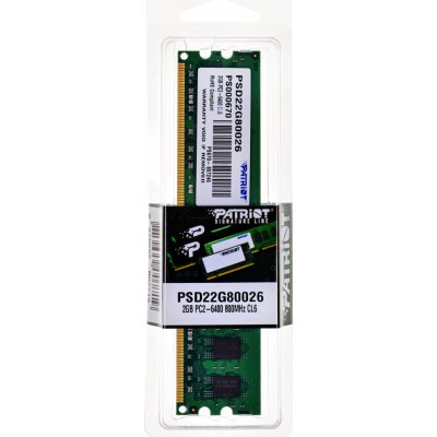PATRIOT Signature Line DDR2 2GB 800MHz CL6 PSD22G80026