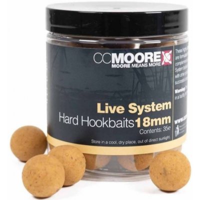 CC Moore Live System Hard Hookbaits 18 mm 35 ks – Zboží Mobilmania