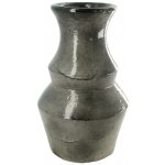 Váza, keramika, ø 17 × 30 cm, šedá BH107730 – Hledejceny.cz
