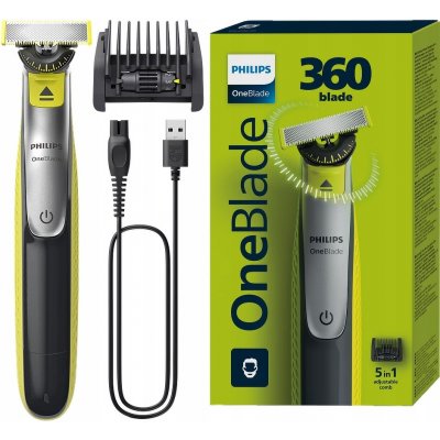 Philips OneBlade 360 QP2734/23 stříbrný – Zboží Dáma