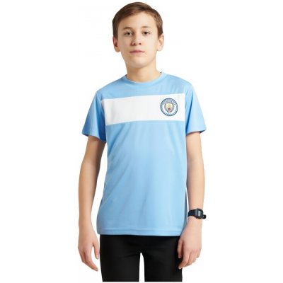dětské tričko Manchester City světle modrá s pruhem – Zboží Dáma