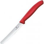 Nůž na rajčata 11 cm červený Swiss Classic, Victorinox – Zboží Dáma