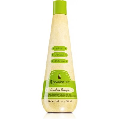 Macadamia Smoothing Shampoo uhlazující šampon pro silné a nepoddajné vlasy 300 ml – Zboží Mobilmania