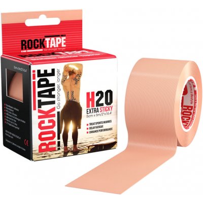 RockTape Kineziologické tejpy H2O béžová 5 cm x 5 m – Hledejceny.cz