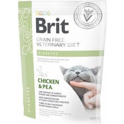 Brit Veterinary Diets Cat GF Diabetes 0,4 kg – Zbozi.Blesk.cz