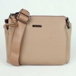 David Jones Tříoddílová crossbody kabelka CM5322 šedohnědá – Zboží Mobilmania