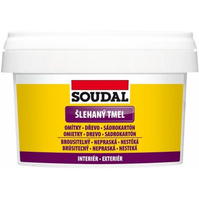 SOUDAL Šlehaný tmel 400g bílý – Sleviste.cz