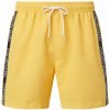 Koupací šortky, boardshorts Calvin Klein pánské žluté plavky Medium Drawstring