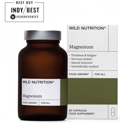 Wild Nutrition Magnesium Hořčík 60 kapslí – Hledejceny.cz
