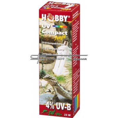 Hobby UV Compact Jungle 23 W 4% UV-B – Hledejceny.cz