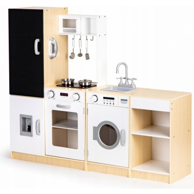 ECOTOYS Dětská kuchyňka Dřevěné kuchyňky PLK547 – Zboží Dáma