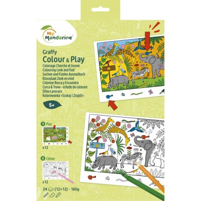 Omalovánky Graffy Colour & Play Zoo – Zboží Dáma
