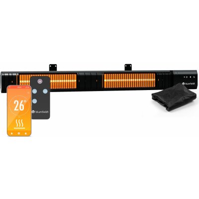 Blumfeldt Gold Bar Slim 3000 W – Zboží Dáma