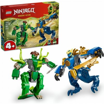 LEGO® NINJAGO® 71853 Jay a boj v dračím robotickém obleku – Hledejceny.cz