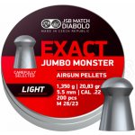 Diabolky JSB Exact Jumbo Monster Light 5,52 mm 200 ks – Zbozi.Blesk.cz