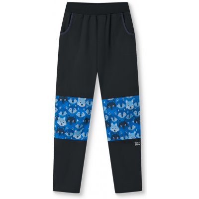 Wolf Chlapecké softshellové kalhoty bez fleecu Wolf &ie B2682 Černá – Zboží Dáma