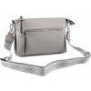 Kabelka Prima-obchod dámská / dívčí kabelka crossbody s popruhem 28x20 cm 19 šedá světlá