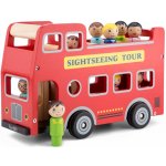 New Classic Toys Dřevěný městský autobus a 9 figurek – Hledejceny.cz