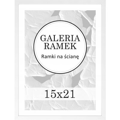 Rámeček 15x21 cm Bílý dřevěný Rámeček Fotorámečky A5 – Hledejceny.cz