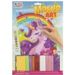 Grafix Obrázek A4 mozaika s pěnovými nálepkami lepení podle čísel – Zboží Mobilmania