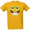 Pánské Tričko Tričko s potiskem Spongebob pánské žlutá