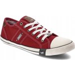 Mustang 4058-310-5 červené pánské tenisky – Zboží Mobilmania