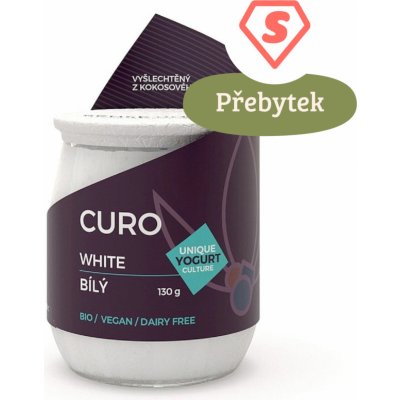 Curo BIO kokosový jogurt bílý 130 g – Hledejceny.cz