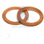 Podložka těsnící, síla 1,5 mm, DIN 7603A, měděná (Cu) 10 x 16 x 1,5 - hobby balení, balení 1 ks – Sleviste.cz