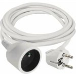 Prodlužovací kabel spojka se zástrčkou a zásuvkou 1x230V , 3x1,5mm , 3,0m bílá – Hledejceny.cz