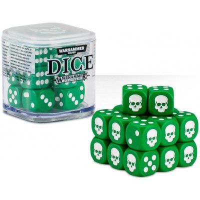 Citadel 12mm D6 Dice Cube zelená – Zboží Živě