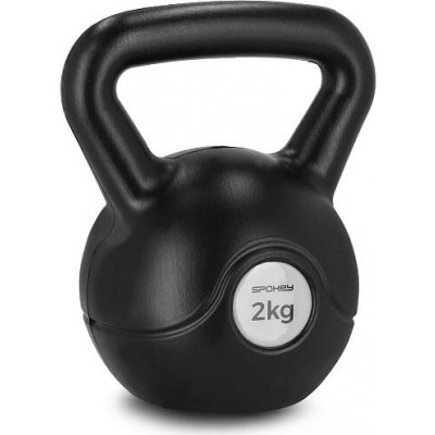 Spokey SCALES BASIC Kettlebell plastová 2 kg – Zboží Dáma