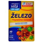 Maxivita železo + Kyselina Listová 30 tablet – Sleviste.cz