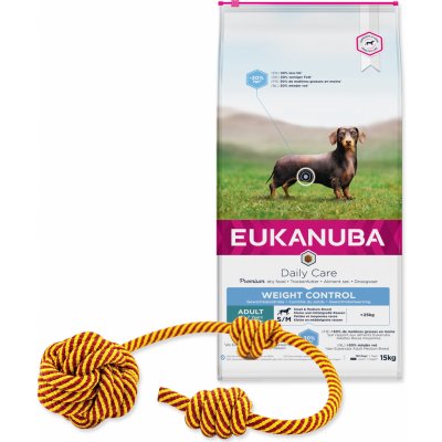 Eukanuba Adult Light Small & Medium Breed 15 kg