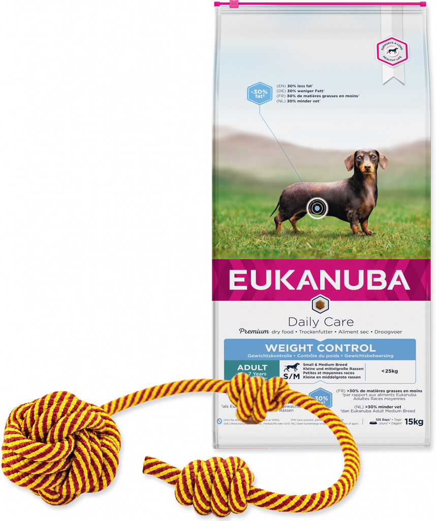 Eukanuba Adult Light Small & Medium Breed 15 kg