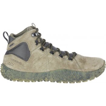 Barefoot pohorky Merrell Wrapt Mid Wp olive zelené