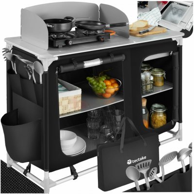 tectake 403345 kempinková kuchyň 116x52x107cm – Zboží Dáma