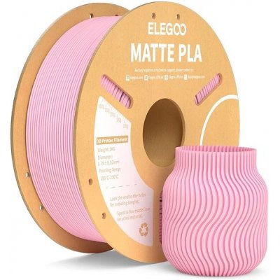 Elegoo PLA MATTE 1,75mm 1 kg Sakura Pink ELEEG240443 – Zboží Živě