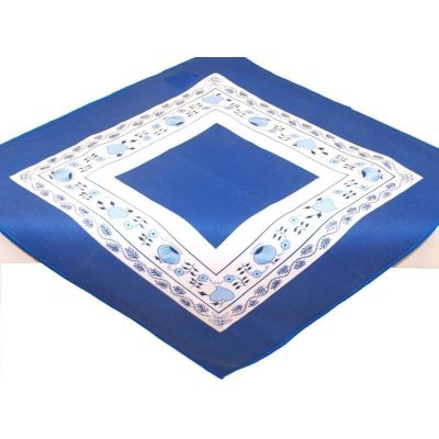 Forbyt kuchyňský ubrus prostírka CIBULÁK modrobílý čtverec 40x40cm – Zboží Mobilmania