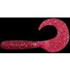 Návnada a nástraha Relax Twister Standard 4cm Dark Pink Glitters 3ks