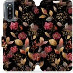 Mobiwear - Sony Xperia 10 IV - V171S Zlatavé lístky a květy – Zboží Mobilmania