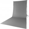 Quadralite fotografické pozadí textilní šedé 2,85x6m