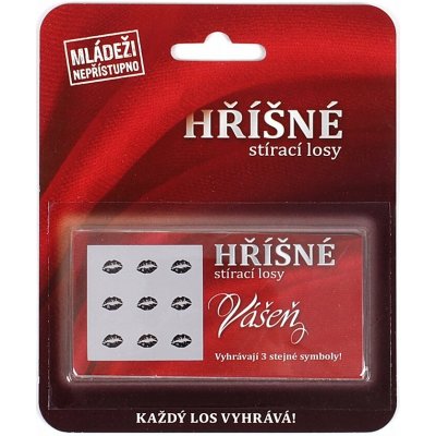 Hříšné stírací losy - Vášeň – Zboží Živě