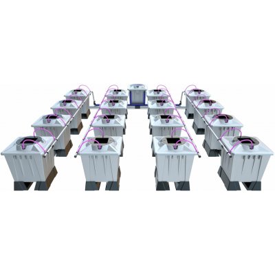Alien Hydroponics Aero 16Pot Silver 15 l – Hledejceny.cz